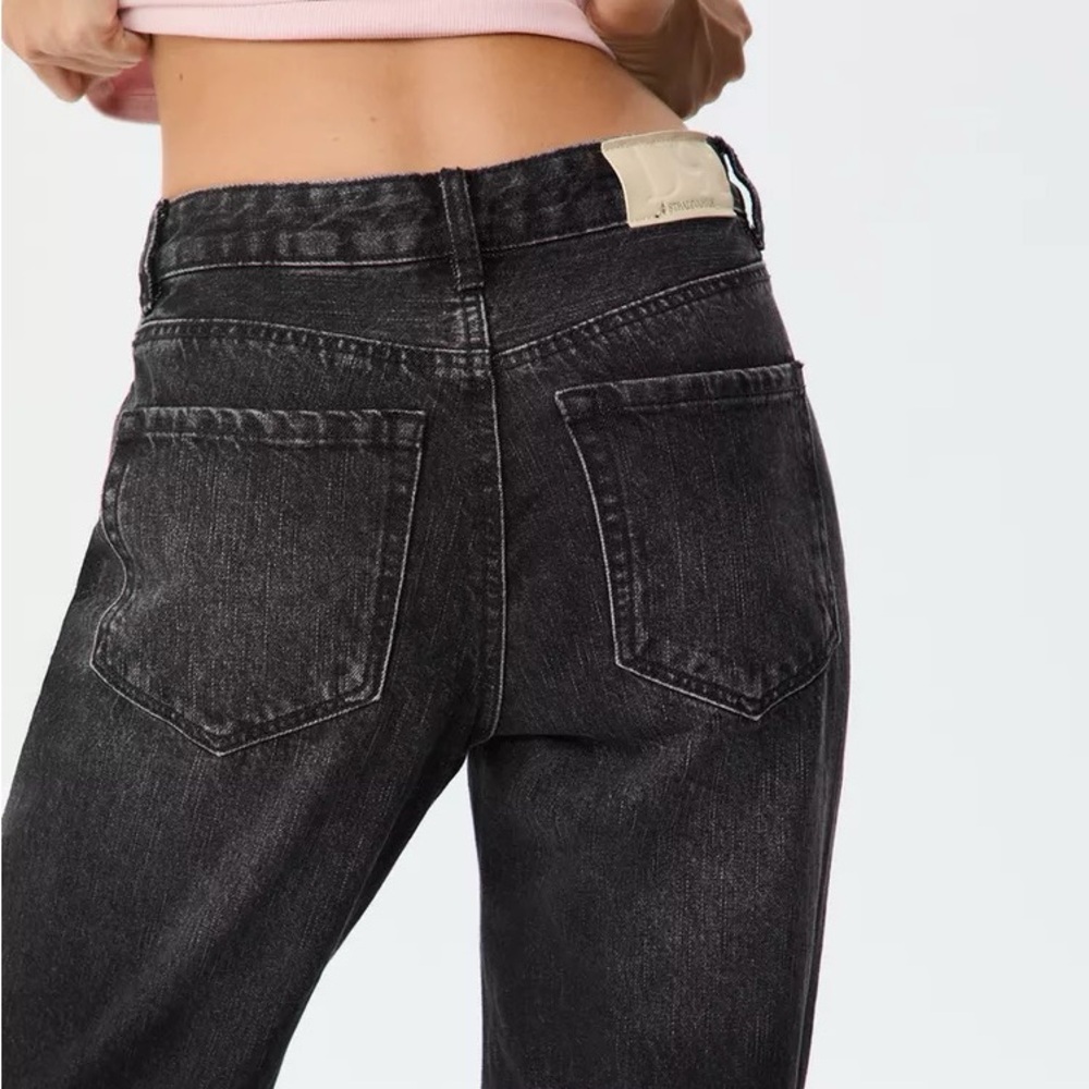 Stradivarius D92 High Rise black Jeans